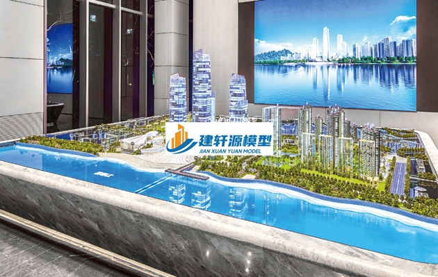 荥经富春-金茂星外滩模型