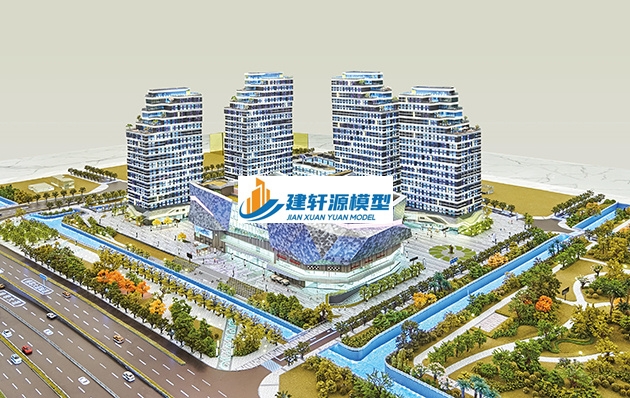 荥经智慧城模型